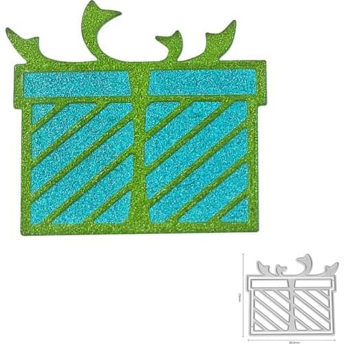 Gift Box Metal Cutting Dies Mold Scrapbook Craft Mold Template Embossing Paper Mold Making New