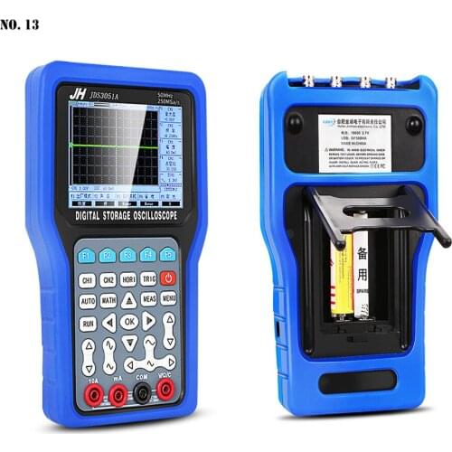 Handheld Oscilloscope JDS3051A/JDS3072E/JDS3082A 6000 Counting Multimeter Oscilloscope Portable Oscilloscope Multimeter EU/US
