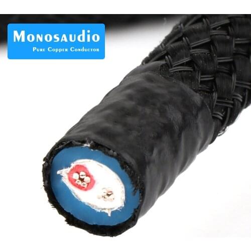 Monosaudio A202 5N Multiple OFC Copper Silver Plated RCA/XLR Signal Cable Audio RCA Interconnect Cable Audio Extend Video Wire