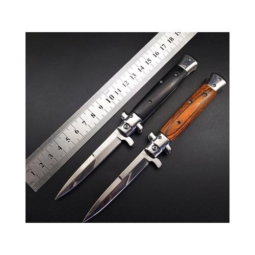 57HRC Folding Knife Portable Outdoor Knife Survival High Hardness Swiss Multi-function Army Knife Wilderness Survival Knife