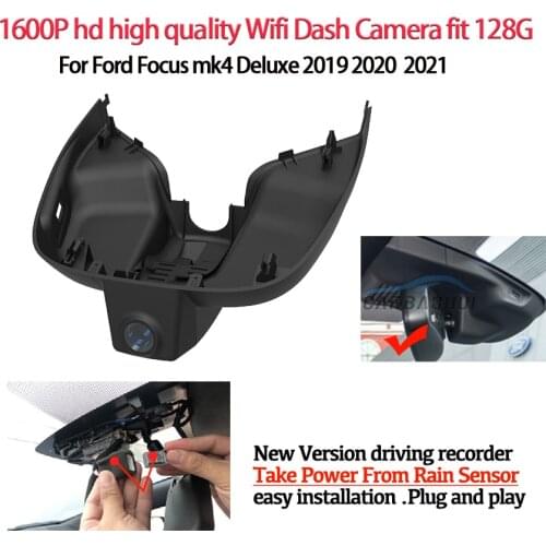 NEW hd 1600P Easy Installation Car DVR WIFI Dash Camera Video Recorder Dash Cam camer For Ford Focus mk4 Deluxe 2019 2020 2021