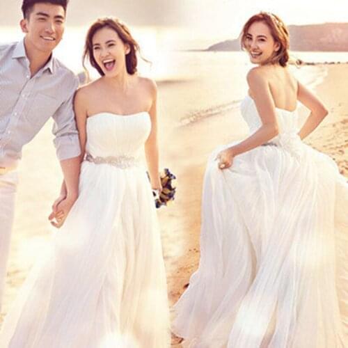 YNQNFS Chiffon Wedding Dresses