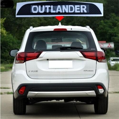 Rear High Braking Light Frame Styling Cover Protection trim For Mitsubishi OUTLANDER2016 2017 2018 2019 Accessories