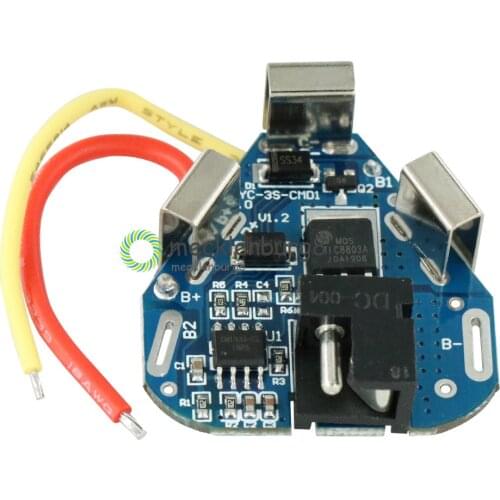 3S 12.6V 6A BMS Li-ion Lithium Battery Protection Board 18650 Power Bank Balancer Battery Equalizer Board for Electric Drill