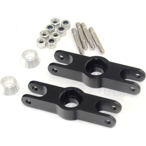 2pcs Aluminum Folding Propeller Clip Set 5MM/6MM/8MM For RC Airplane Prop Clamp FPV Fixed Wing Glider