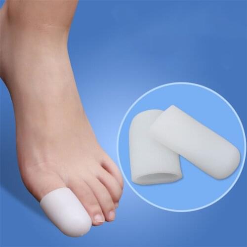 1Pair Silicone Toes Separator Bunion Bone Ectropion Adjuster Toes Outer Appliance Foot Care Tools Protective Sleeve