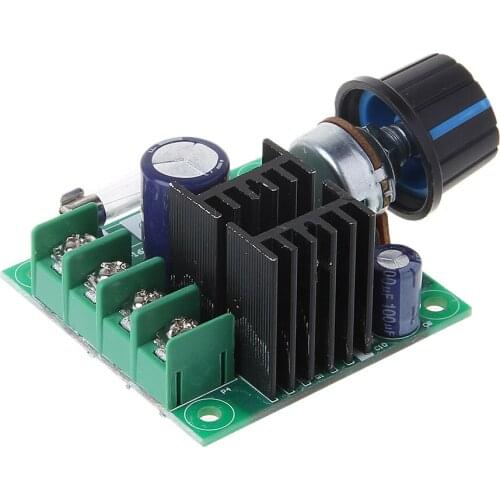 1PC 9V-50V 10A PWM DC Motor Speed Controller with Knob Adjustable Speed Regulator W315