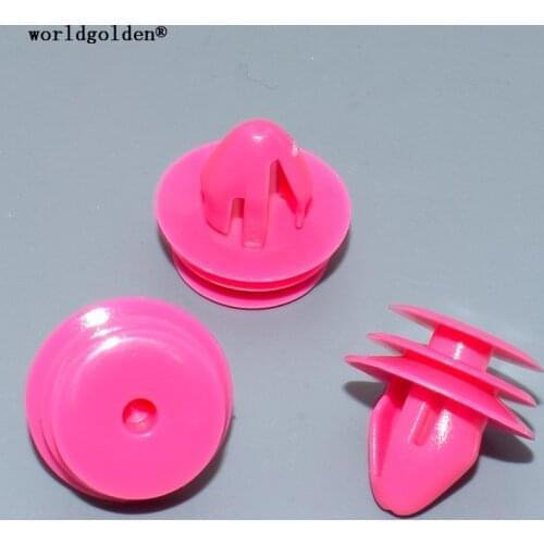 Worldgolden 10pcs plastic fasteners Inner Trim Panel Retainer for Kia#82315-27000(8231527000)