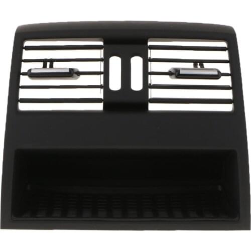 Auto Car Rear Air Conditioning Outlet Vent for BMW 5 F10 F11 No Button Black