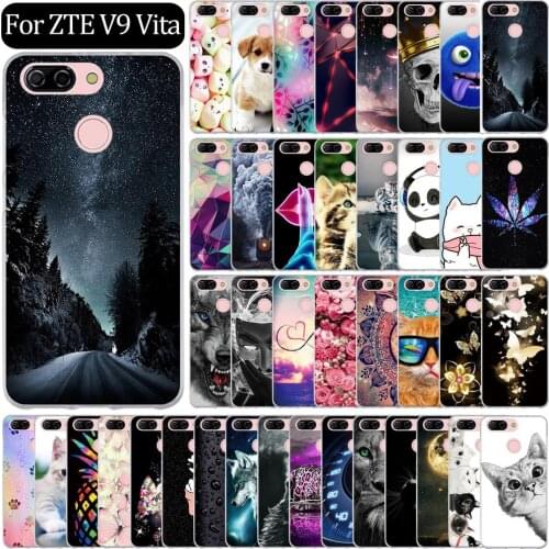 Case For ZTE Blade V9 Vita Case Silicone Soft TPU Clear Ultra Thin Slim Back Cover For ZTE Blade V9 Vita Phone Case Protective