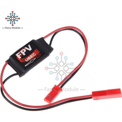 FPV 3A UBEC 12V DC-DC Converter Step Down Module Mini BEC For RC Plane Cameras GoPro Brushless Gimbals