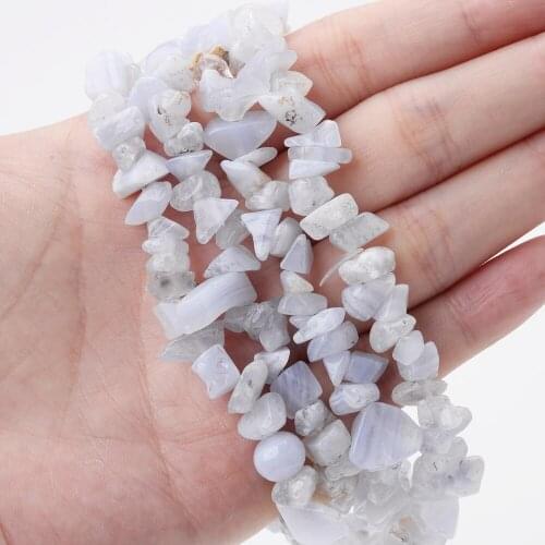 Natural Irregular Purple Agates Stone Bead Gravel Beads for Jewelry Making DIY Charm Bracelet Necklace Accessories 15'' /Strand