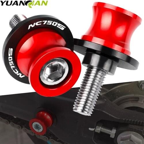 For HONDA NC700 NC750 X/S NC700S NC700X NC750X NC750S 2012-2020 Motorcycle accessories CNC Swingarm Spools slider stand screws
