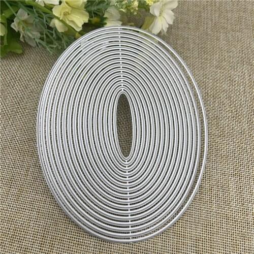 Classic Circle Metal Cutting Dies Real Picture Cut Die Scrapbook Paper Craft Knife Mould Blade Punch Stencils Die