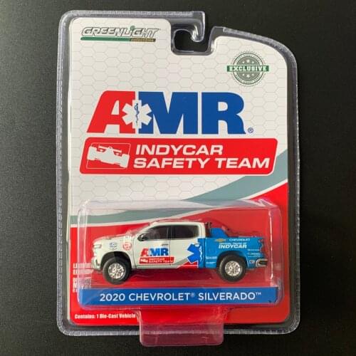 GREENLIGHT 1:64 2020 CHEVROLET SILVERODO AMR INDYCAR SAFETY TEAM Limited edition collection of die-cast alloy car models