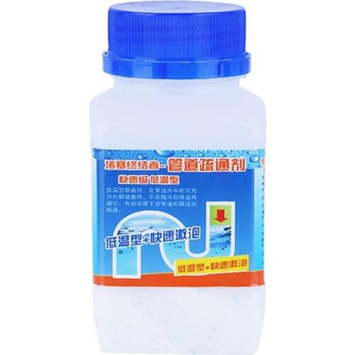 Powerful Pipe Dredging Agent Deodorant Alkaline Solvent Detergent Kitchen Sewer Toilet Dredge Cleaning Tools Pipeline Dredger