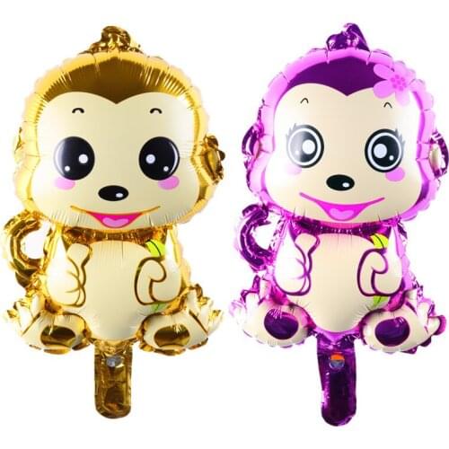 New childrens toys, aluminum balloons birthday party balloon big monkey balloon wholesale