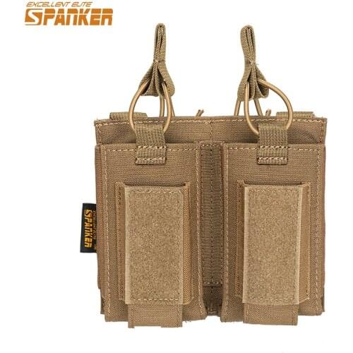 EXCELLENT ELITE SPANKER Tactical Double AK Magazine Pouch and Pistol Mag Pouch