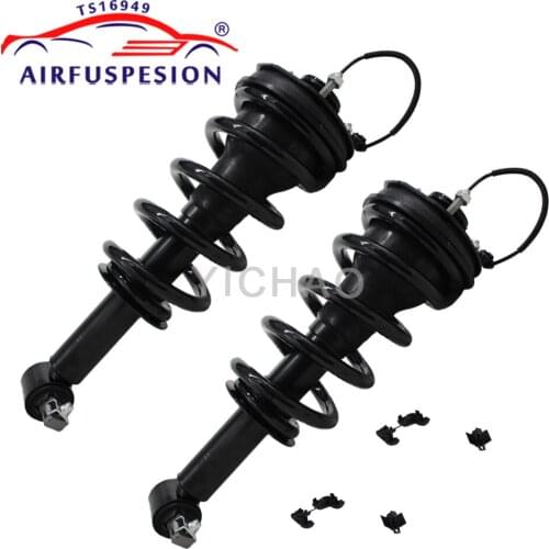 Pair For Chevrolet Suburban 1500 GMC Yukon XL Cadillac Escalade Front Electric Assembly Air Shock Absorber 84176631 84061228