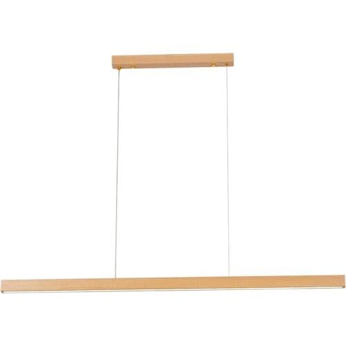 Modern LED Wooden Pendant Light Lighting Fixturesfor Home Office Dining Room Bedroom Indoor Decoration Hanging Pendant Lamps