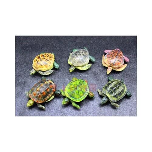 Turtl model 6pcs/set toy
