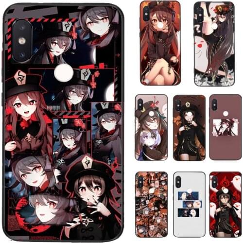 Yinuoda Genshin Impact Hutao Phone Cases for Xiaomi Redmi 4X 6 7 8 6A 7A 8A 9 note4X 5 5A 6 7 8 8T 8PRO 9