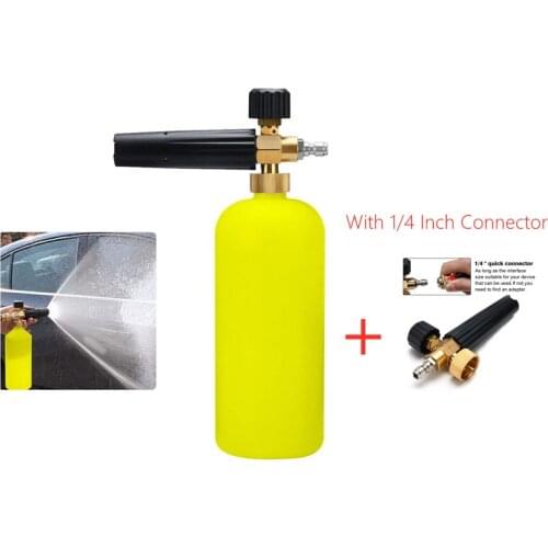 High Pressure Soap Foamer Snow Foam Lance Water Gun Nozzle Car Clean Foam Wash foam generator for Karcher(K2-K7)Car Washer