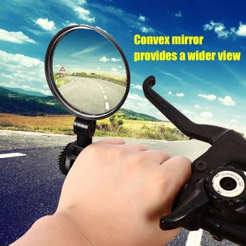 Bicycle Mirror Bicycle Accessories Handlebar Rearview Mirror 360 degree Rotate Wide-angle For MTB Road Bike Cycling Accessories