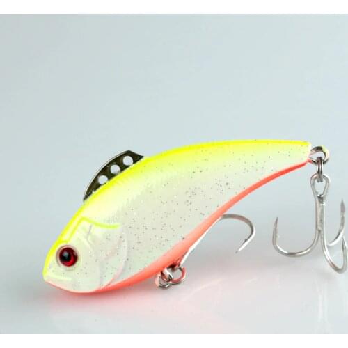1pcs Winter Fishing Lures Hard Bait 8.5g 13g 19g VIB With Lead Inside Lead Fish Ice Sea FishingTackle Jig Wobbler Lure