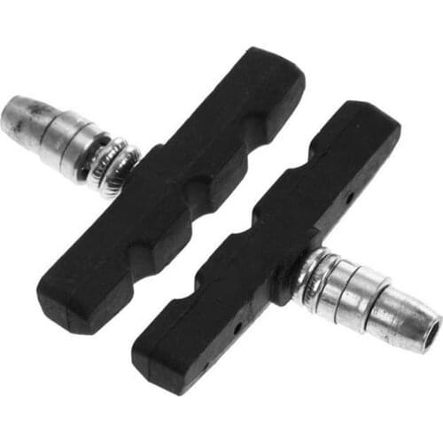 1pc Portable Bike Brake Blocks Rubber Cycling Mountain Road Bicycle Lightweight V-brake Shoes Pads Bicycle Accessories