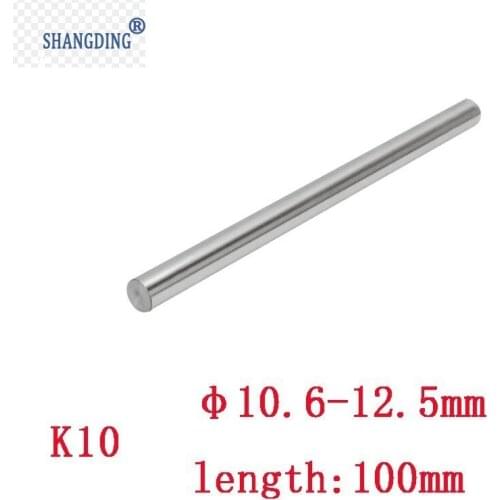 1 piece TUNGSTEN Solid Carbide Round Rod 10.6mm-12.5mm X 100mm Lathe cutter Bar K10 metal processing machinery
