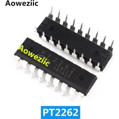 10Pcs/Lot PT2262-IR PT2262 General purpose SC2262-IR SC2262 DIP-18 IC New Original Product