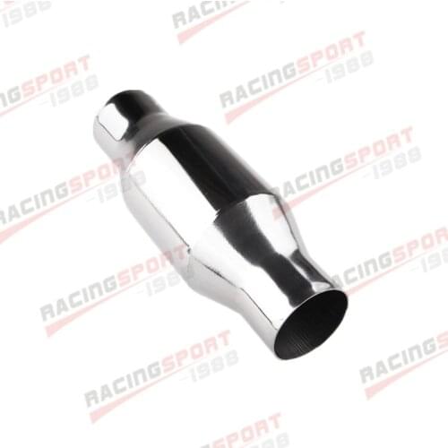 2.25"/2.5"/3" 100/200 Cell High Flow Metallic-Core Race Catalytic Converter