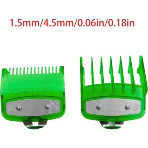 2021 New 2PCS Barber Shop Styling Guide Comb Hair Trimmer Clipper Oil Head Limit Comb