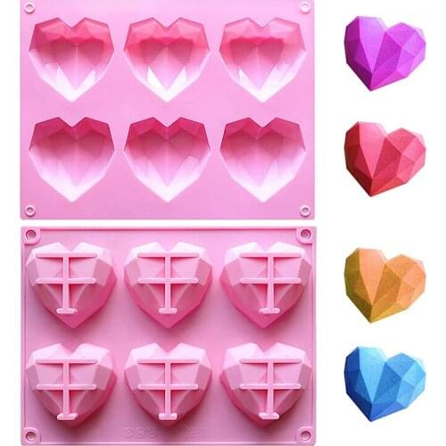 2pcs Square Silicone Cake Pastry Tools With High Temperature Resistance Easy to Clean and Non-sticking Cookie Molds