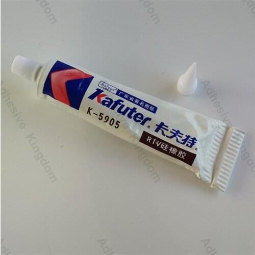 5pcs Kafuter 45g K-5905 lens glue transparent RTV silicone rubber LED lamps waterproof sealant