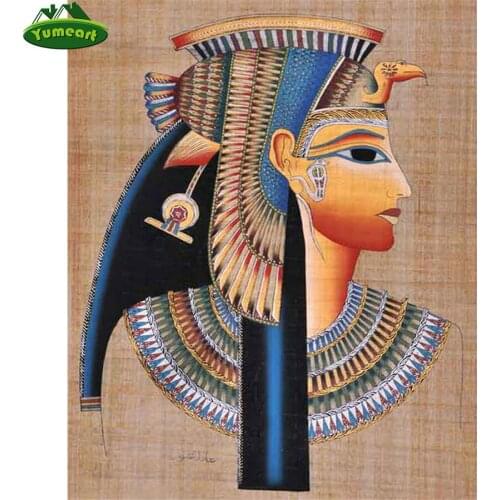 Diamond Painting Egypt Queen Retro Woman Diy Diamond Embroidery Full Square Drill Crystal Rhinestone 5d Mosaic Home Decoration