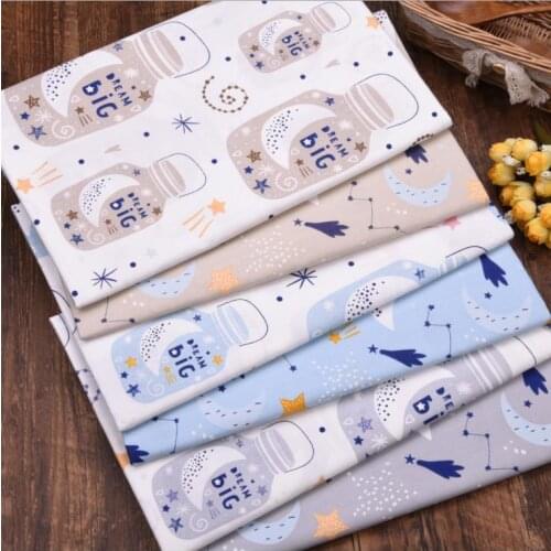Dream Bottle Moon DIY Sewing Patchwork Quilting Fat Quarter Tecido Clothes Tilda For Sheet Textiles New Twill 100% Cotton Fabric