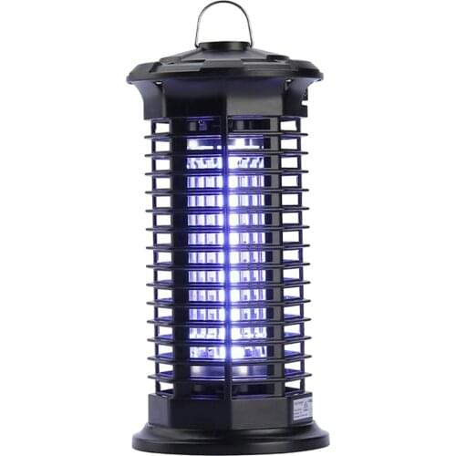 11W Electronic Fly Trap UV LED Light Mosquito Zapper Pest Control EU Plug