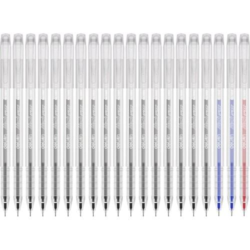 3pcs 0.5mm Gel Pen For Writing the Signature Black/Blue Red Ink Color Ink Pen Gel Pen Student Dffice Tools School Supplies