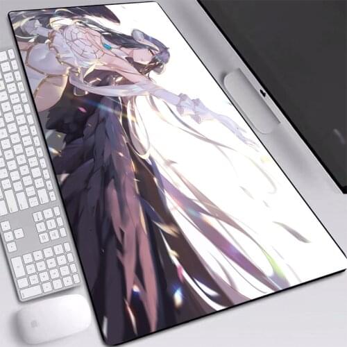 Overlord Anime Mice Pad Gamer 80x30cm Gaming Mouse Pads Laptop Computer Desktop Mat Pad Mouse Games Gamer Mats Play Pad