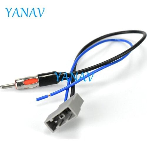 13-003 Wire Harness Adaptor ANTENNA ADAPTER CABLE FOR-NISSAN 2007+ GT13(f)-DIN(m)Car Stereo Radio ISO Standard Connector Adapt