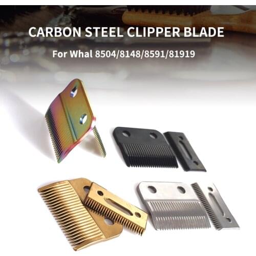 Professional High Quality Carbon Steel Hair Clipper Blade For wahl 8148/8591/8504/81919 Trimmer Replacement Blades