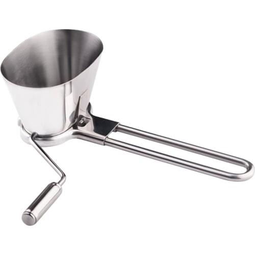 Manual Vanilla Herb Grinder Stainless Steel Parsley Shredder Chopper for Spice Pepper Vegetable Grater Kitchen Tools