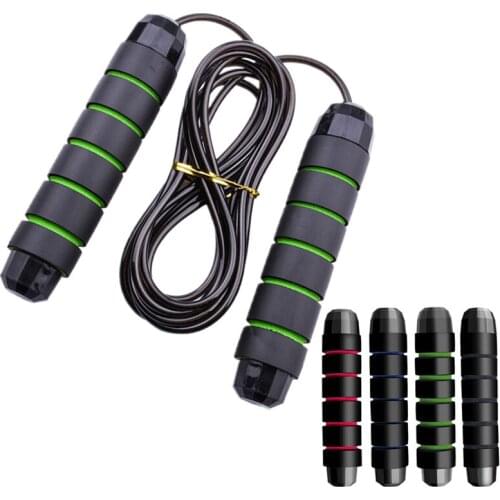Skipping Rope Adjustable Steel Wire Home Gym Sports And Fitness Accessories Speed Weighted Jump Rope Workout Training Gear