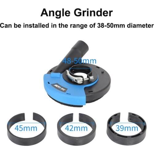 5/7 inch Angle Grinder Dust Cover Surface Grinding Dust Shroud Cover Tools For Concrete Marble Granite Grinding Dust Collection