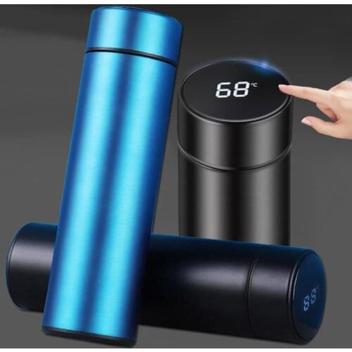 Hot water 304 stainless steel Tumblers Smart Vacuum Insulated Water Bottle with LED Temperature Display coffee thermo Drinkware