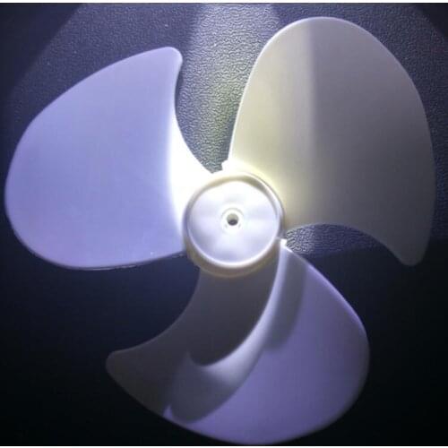 Table Fan Parts 100% new white 12-inch fan blade 3 blades 27cm hole 8mm diameter