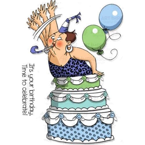 Women Clear Stamps for Scrapbooking Tampons Transparents Seal Background Card Painting Making Diy Small Bear