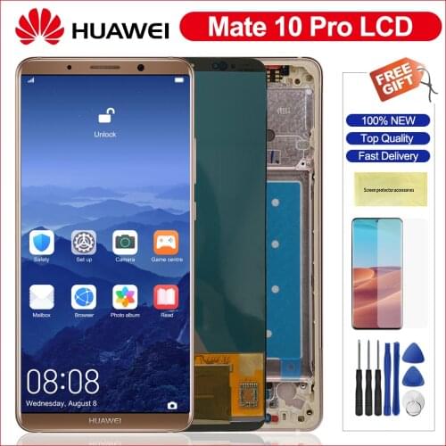 6.0" Lcd For Huawei Mate 10 Pro Lcd Display Touch Screen With Frame Replacement Parts For Huawei Mate 10Pro BLA-L09 BLA-L29 Lcd